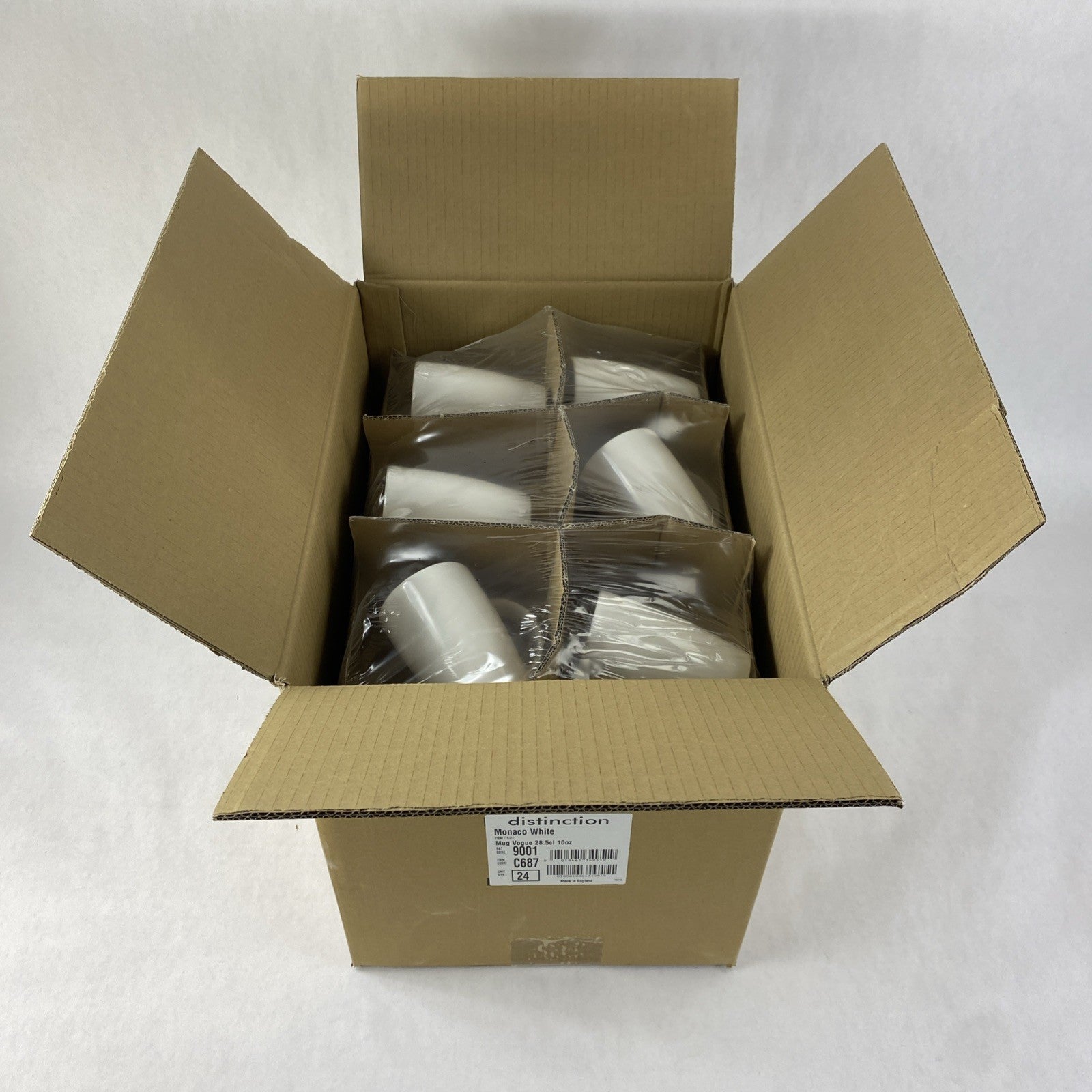 Steelite Distinction C687 Mug Vogue 28.5cl 10oz Monaco White 24ct. per Case5