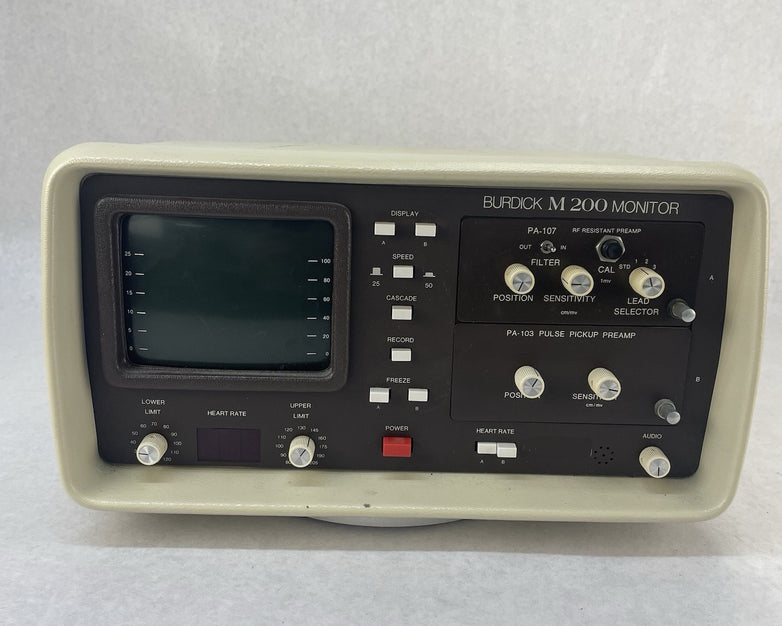 Burdock M 200 Monitor - Untested No Power Cord