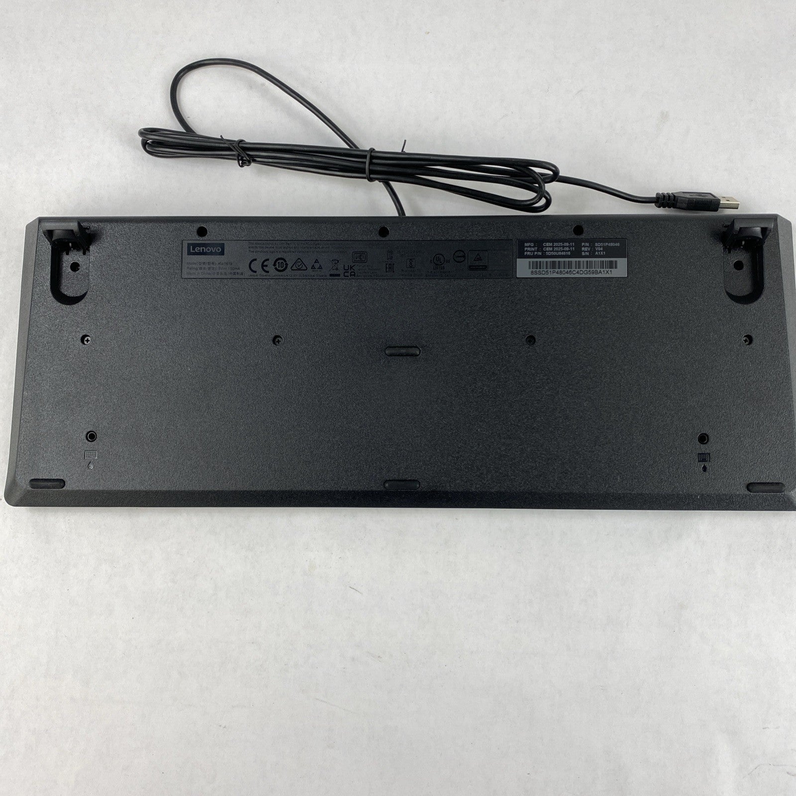 Lenovo KU-1619 USB Wired Keyboard Lot of 54