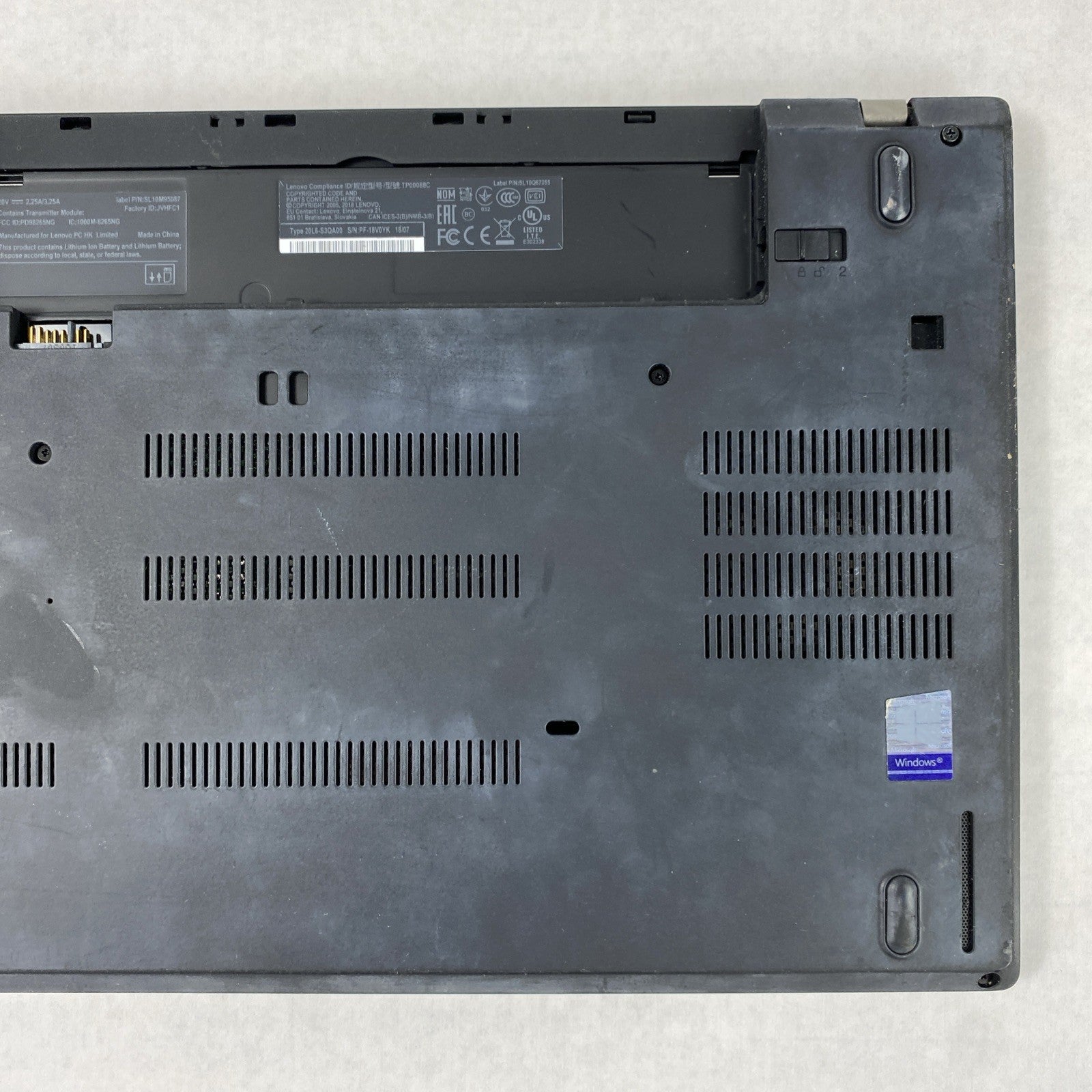 Lenovo ThinkPad T480 Intel Core i5-8350U 1.70GHz 8GB RAM 14" No HDD No OS