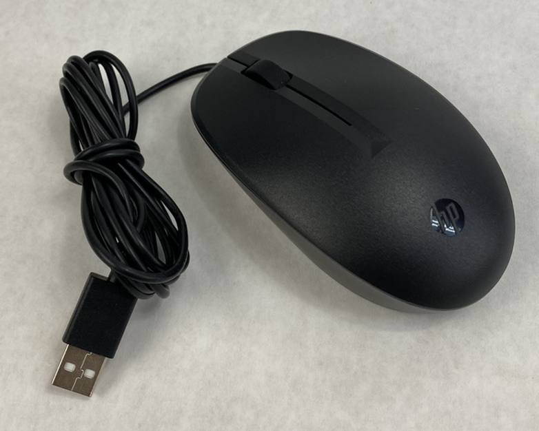 Lot of 3 HP 125 TPA-P001M USB Wired Mouse Tested