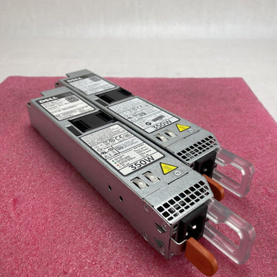 Dell P7GV4 80 Plus Platinum 350W Switching Power Supply Lot of 2