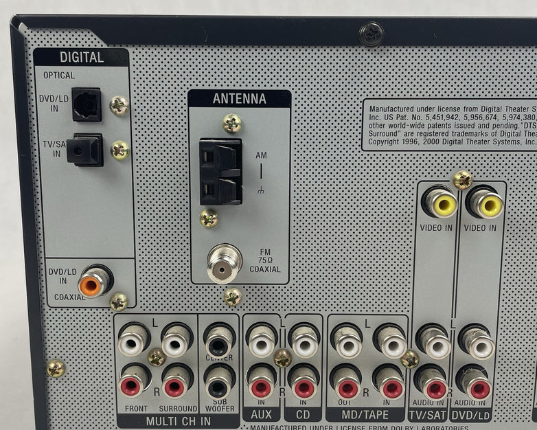 Sony STR-K502P Receiver HiFi Stereo 5.1 Channel Home Theater Audio Tested