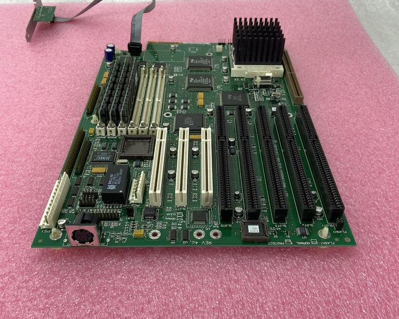 Zeos 100-0049-04 Assembly 010-0042-09 Board Intel Pentium 67MHz 16MB RAM Tested
