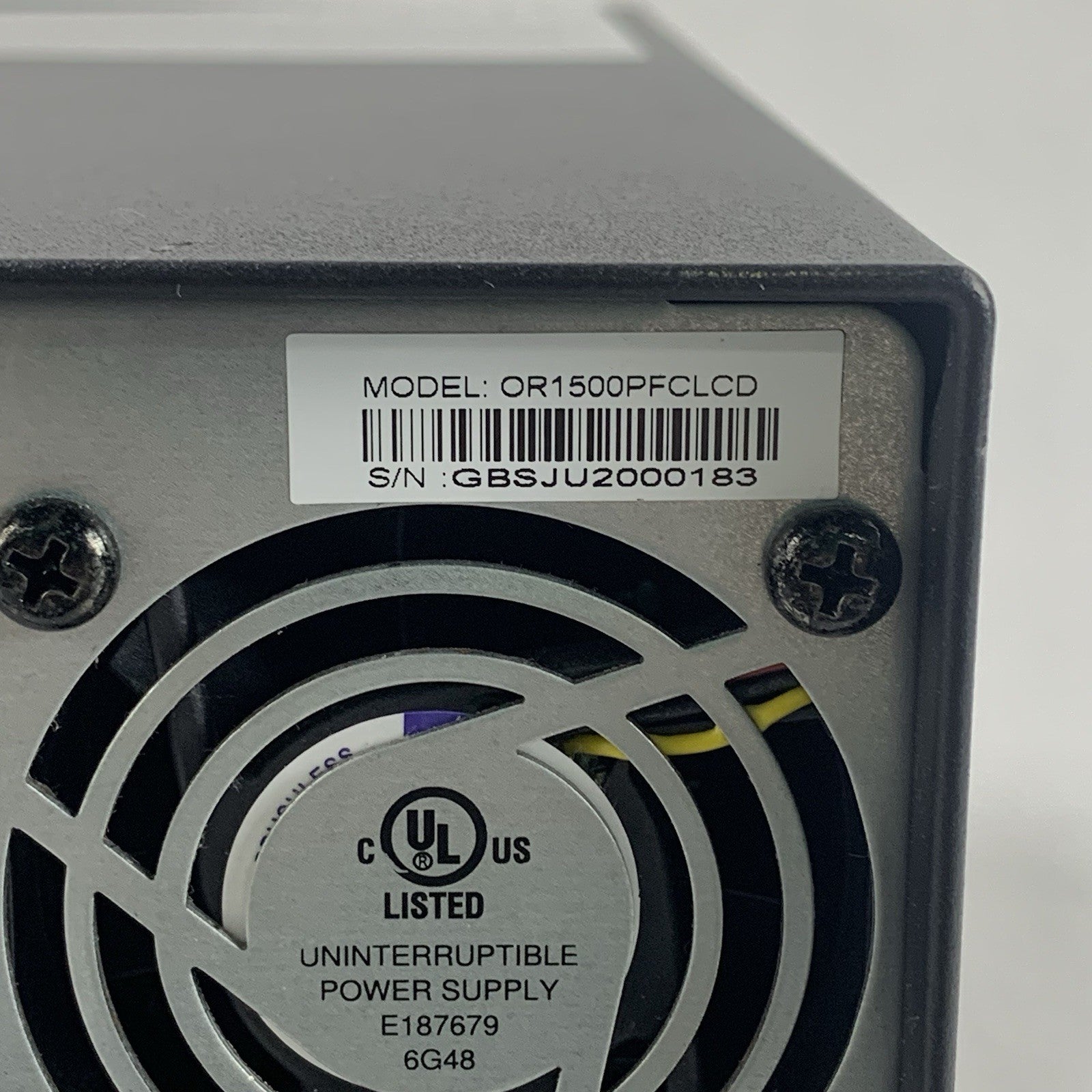 CyberPower OR1500PFCLCD PFC Sinewave UPS 8 Outlets Tested No Batteries5