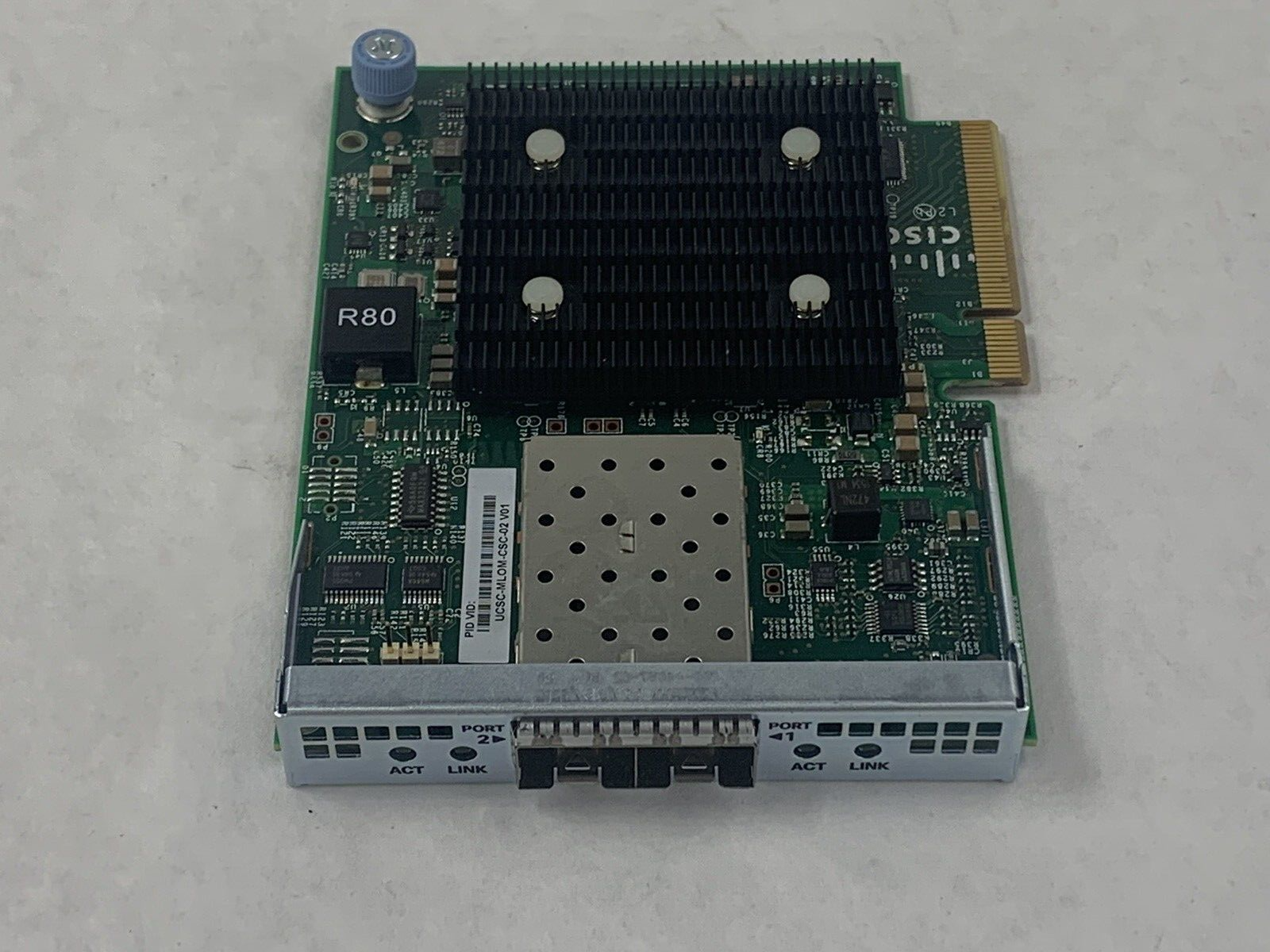 Cisco UCSC-MLOM-CSC-02 V01 73-15890-03 68-5264-01 Server Mezzanine
