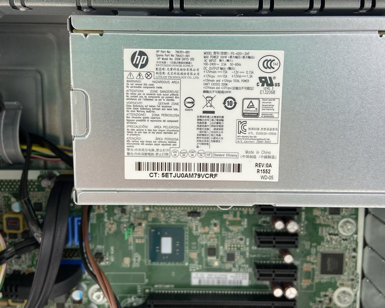 HP ProDesk 600 G2 SFF Intel Core i5-6500 3.2GHz 4GB RAM No HDD No OS