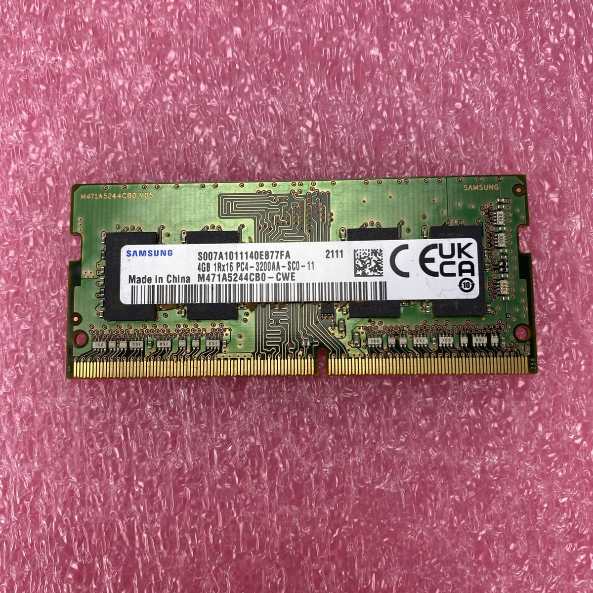 Samsung 4GB DDR4 PC4-3200AA Laptop RAM M471A5244CB0-CWE - Lot of 22