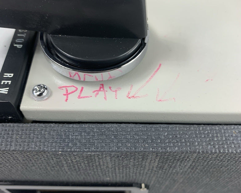 Sony TC-200 Stereo Tapecorder w/ Detachable Speakers - Parts or Repair