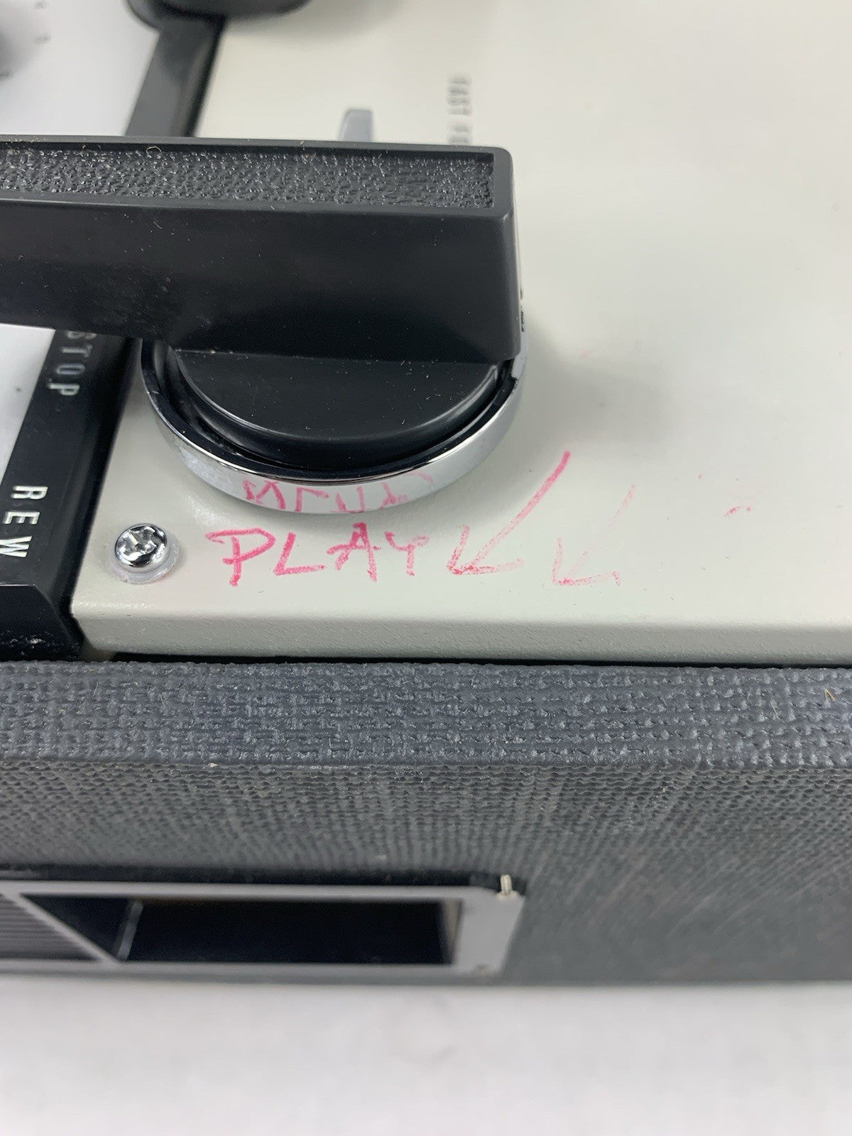 Sony TC-200 Stereo Tapecorder w/ Detachable Speakers - Parts or Repair