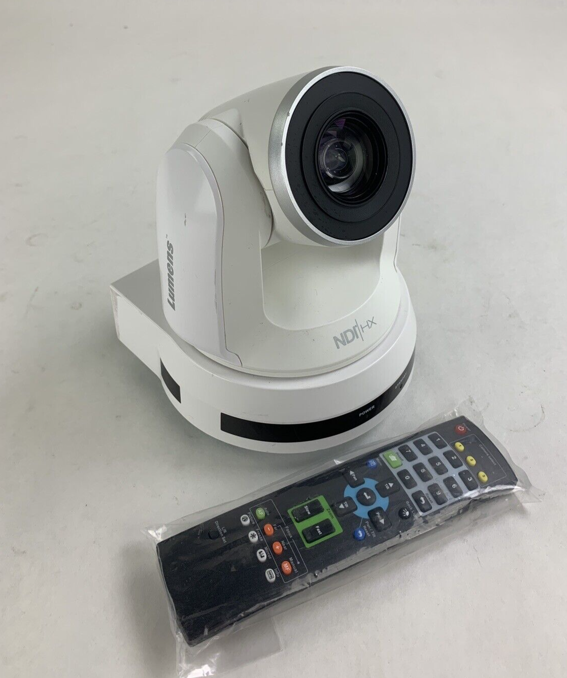 Lumens VC-A50S Full HD 1080p PTZ Camera 20x Optical Zoom White W/ Remote