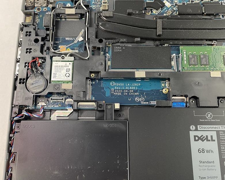 Dell Precision 3551 15.6" i7-10850H 2.70 GHz 16 GB RAM No SSD/OS/AC - READ