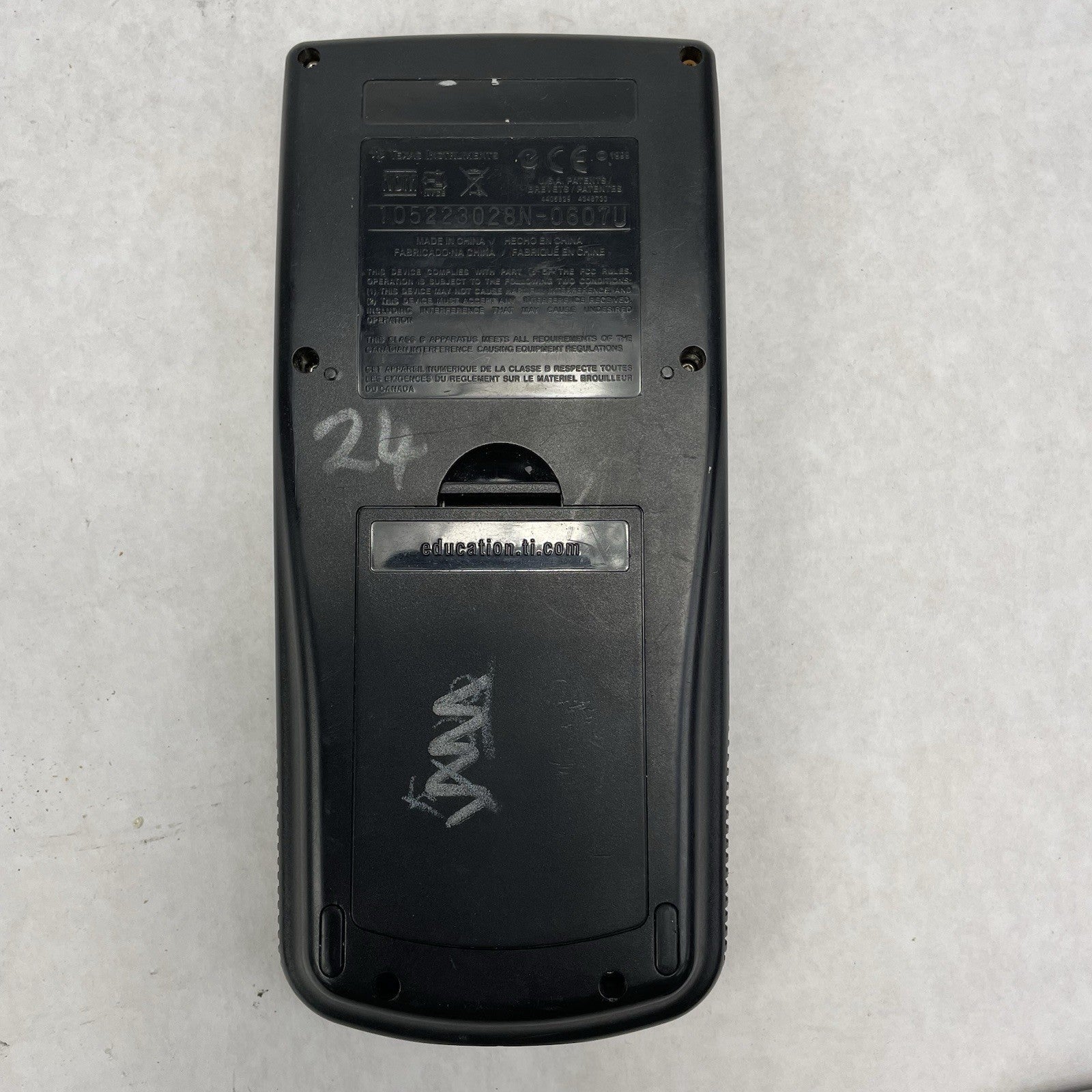 Texas Instruments TI-83 Plus Graphing Calculator with Batteries