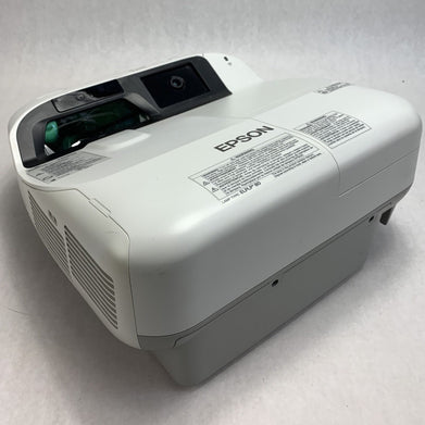Epson BrightLink 595Wi H599A LCD Lamp Projector 2868 Lamp Hours - No Remote