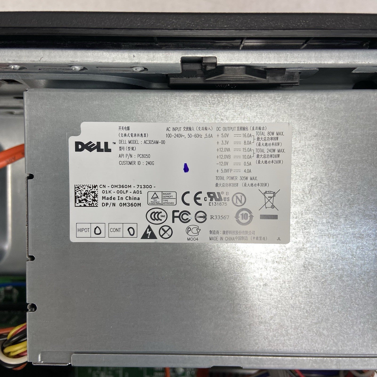 Dell Optiplex 580 MT AMD Athlon II x2 B22 2.6GHz 4GB RAM No HDD No OS13