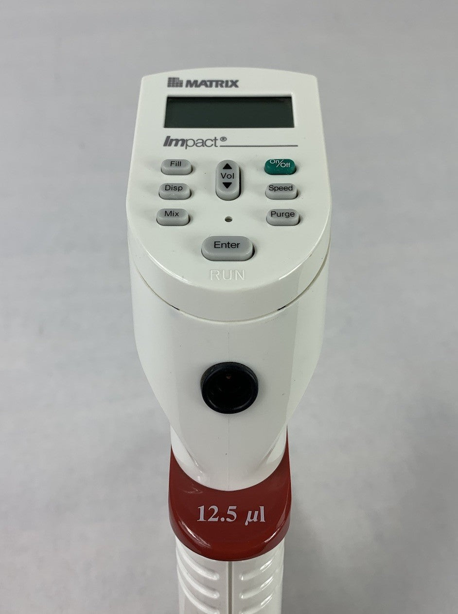 Matrix Impact 12.5 µL 16-Channel Electronic Pipette
