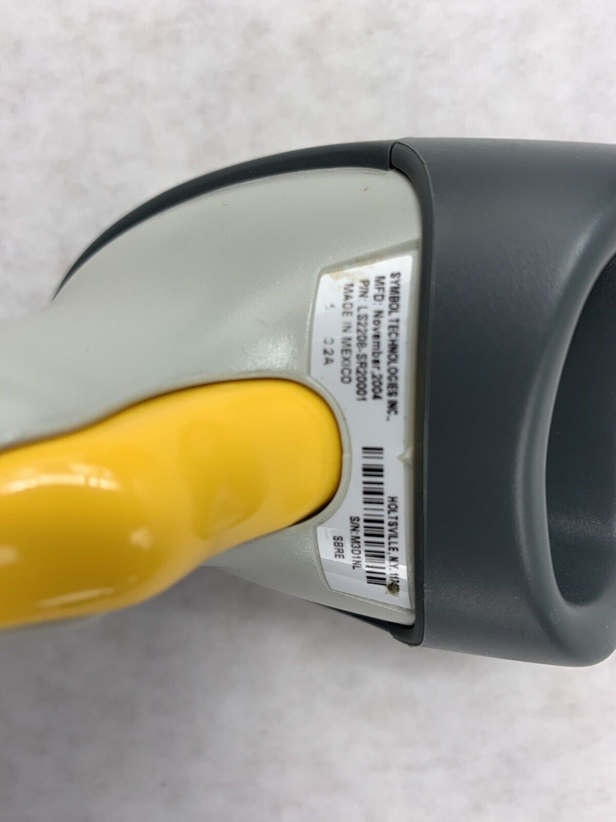 Symbol LS2208-SR20001 Barcode Scanner with USB Cable