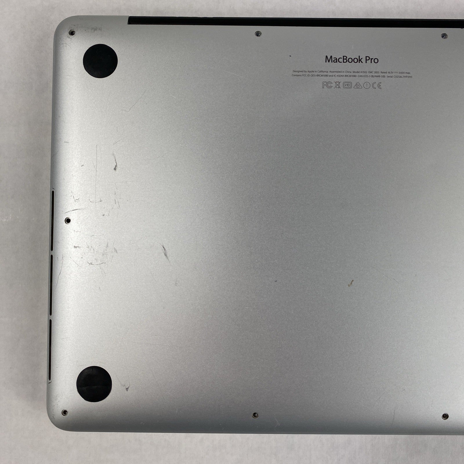 Apple MacBook Pro A1502 2015 13" Screen Keyboard Assembly  - No Motherboard