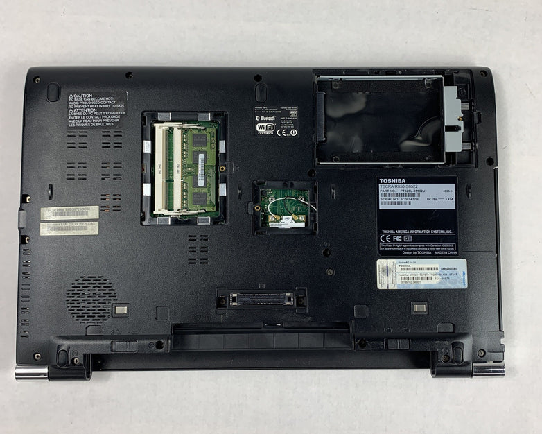 Toshiba Tecra R850-S8522 15.6" i5-2520M 2.5GHz 4GB Ram No OS No HDD No AC No Bat