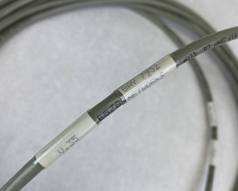 Bay Networks 7932 Male DTE to Smart Serial V.35 Cable Grey 15' (Lot of 5)