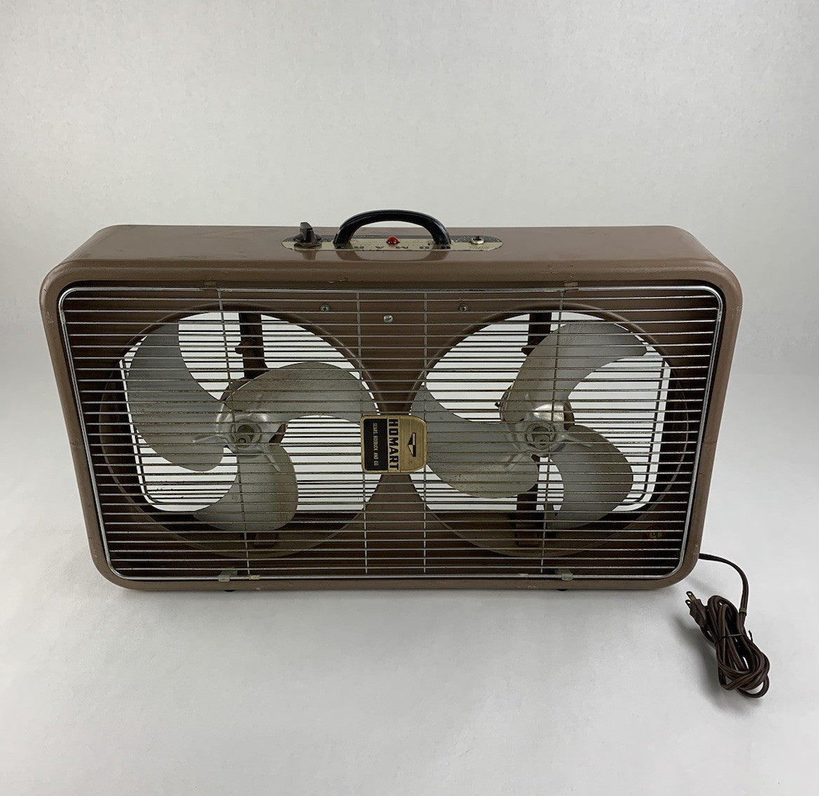 Homart Cooling Sears Roebuck 317 93137 Vintage Double Box Fan