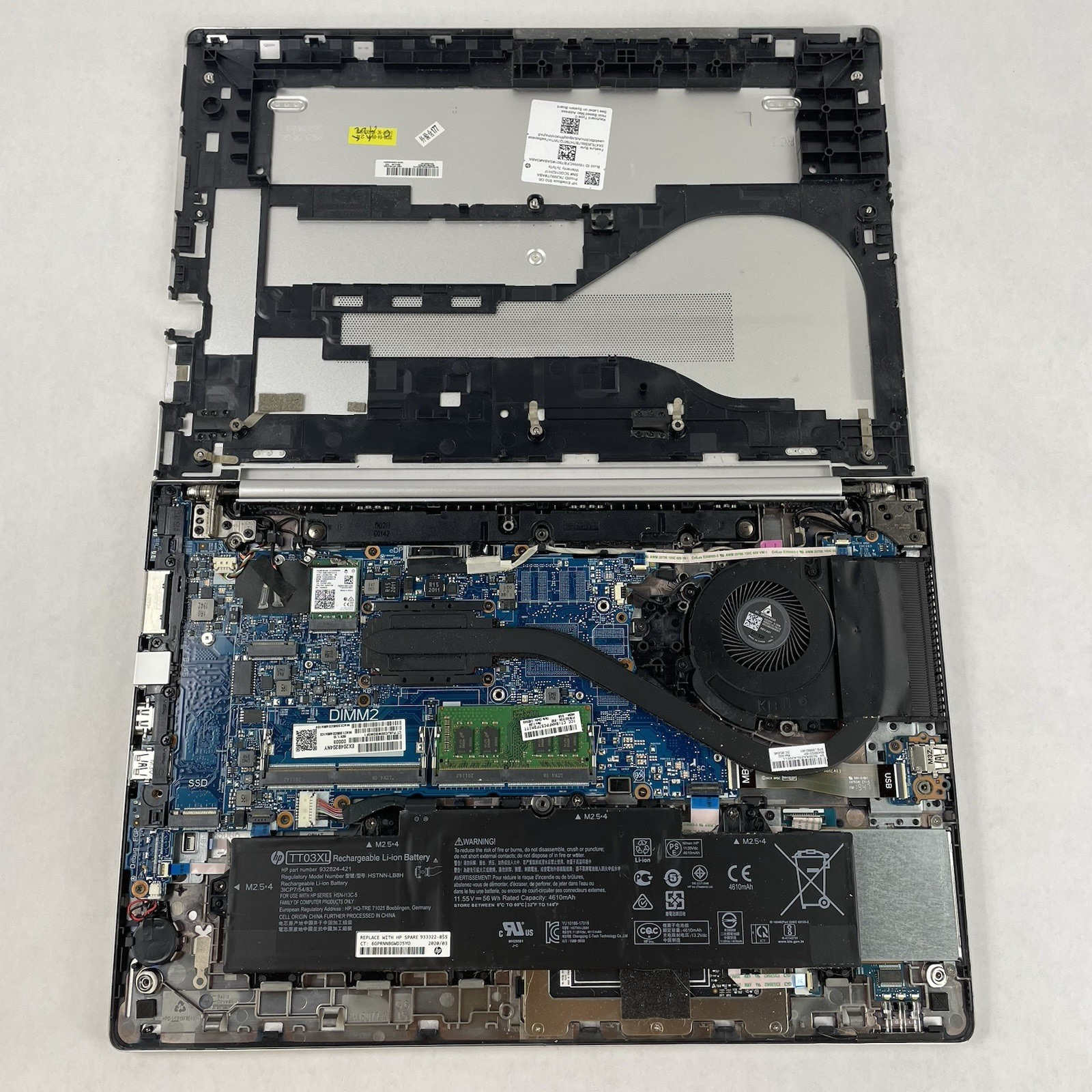 HP EliteBook 850 G6 15.6" i5-8365U 1.60 GHz 8 GB RAM No SSD/OS/AC - Hinge15
