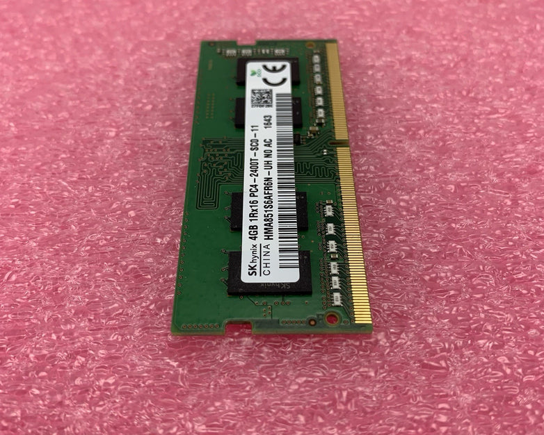 SK Hynix HMA851S6AFR6N-UH PC4-2400T-SC0-11 4GB 1Rx16 Desktop Memory RAM Lot of 4