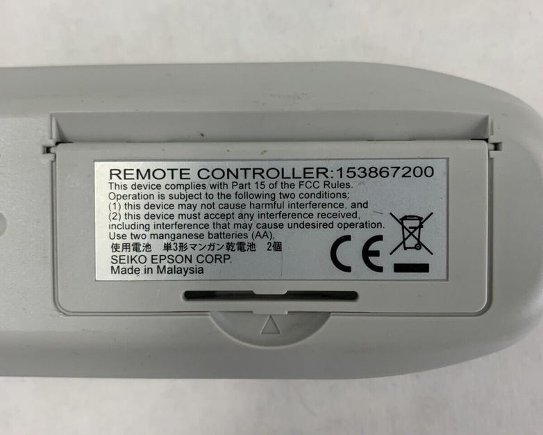 Lot of 5 Epson Projector Document Camera Remote Controller 153867200
