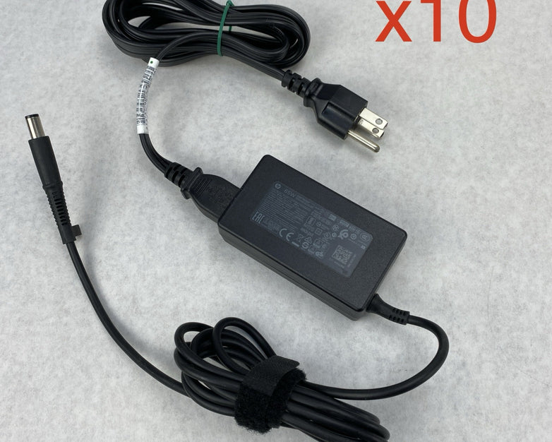 HP TPN-DA17 65W 19.5V 3.33A 7.4mm Barrel Laptop AC Adapter (Lot of 10)
