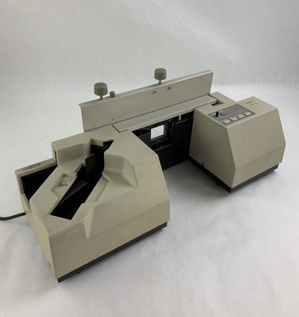 Minolta ACF-2 Microform Scanner Roll Film Carrier W/ Lens from Minolta RP 609Z