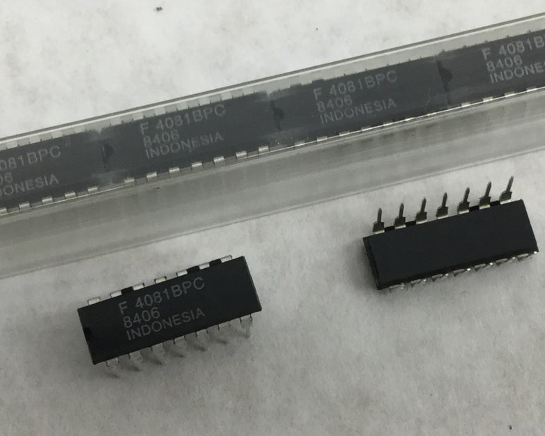 Genuine FAIRCHILD 4081BPC 14 Pin  Lot of 24