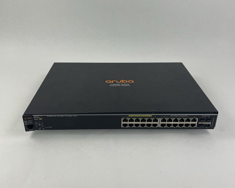 HP Aruba 2530-24G PoE+ J9773A 24-Port Gigabit Switch - Tested