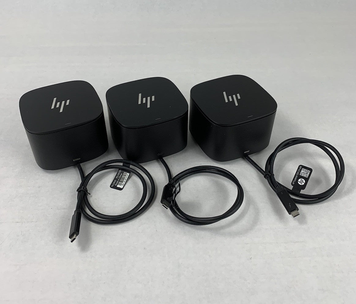 HP Thunderbolt HSN-IX01 120W G2 Docking Station (Lot of 3)