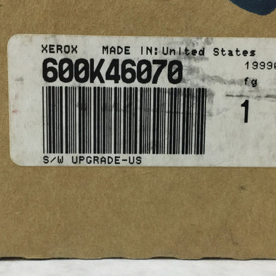 Genuine Xerox 600K46070 S / W Upgrade NEW in Sealed Box