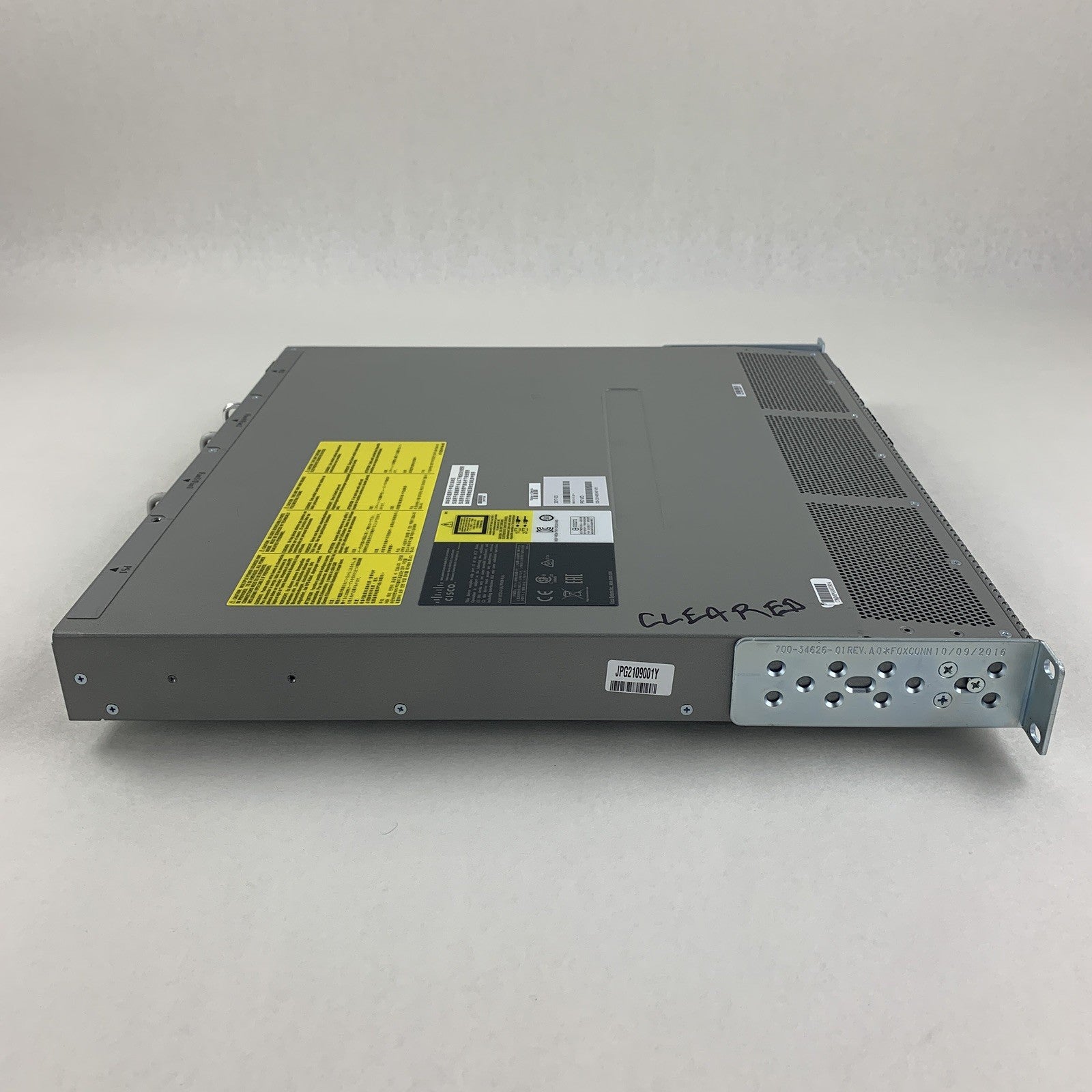 Cisco DS-C9148S-K9 MDS 9148S 16G Multilayer Fabric Switch Tested 1x Power Supply