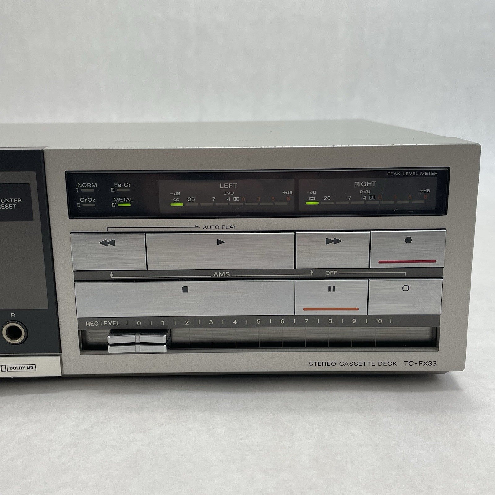 Sony TC-FX33B Stereo Cassette Deck For Parts2