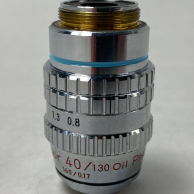 Nikon Fluor 40x 1.30 Oil Ph4DL 160/0.17 Microscope Objective Lens
