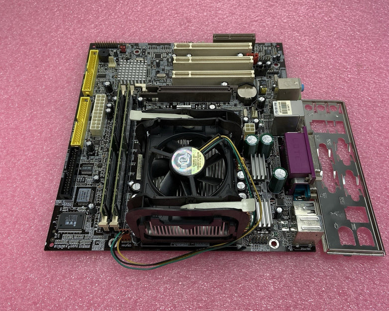AOpen MX46-533V Motherboard Intel Pentium II 750MHz 2GB RAM w/IO Shield
