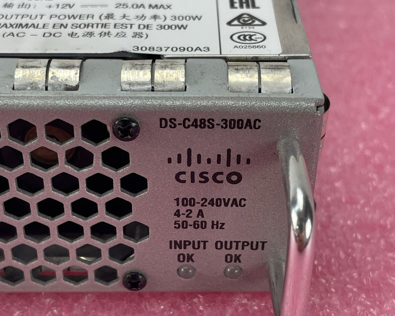 Cisco DS-C48S-300AC Power Supply For Cisco MDS Switches