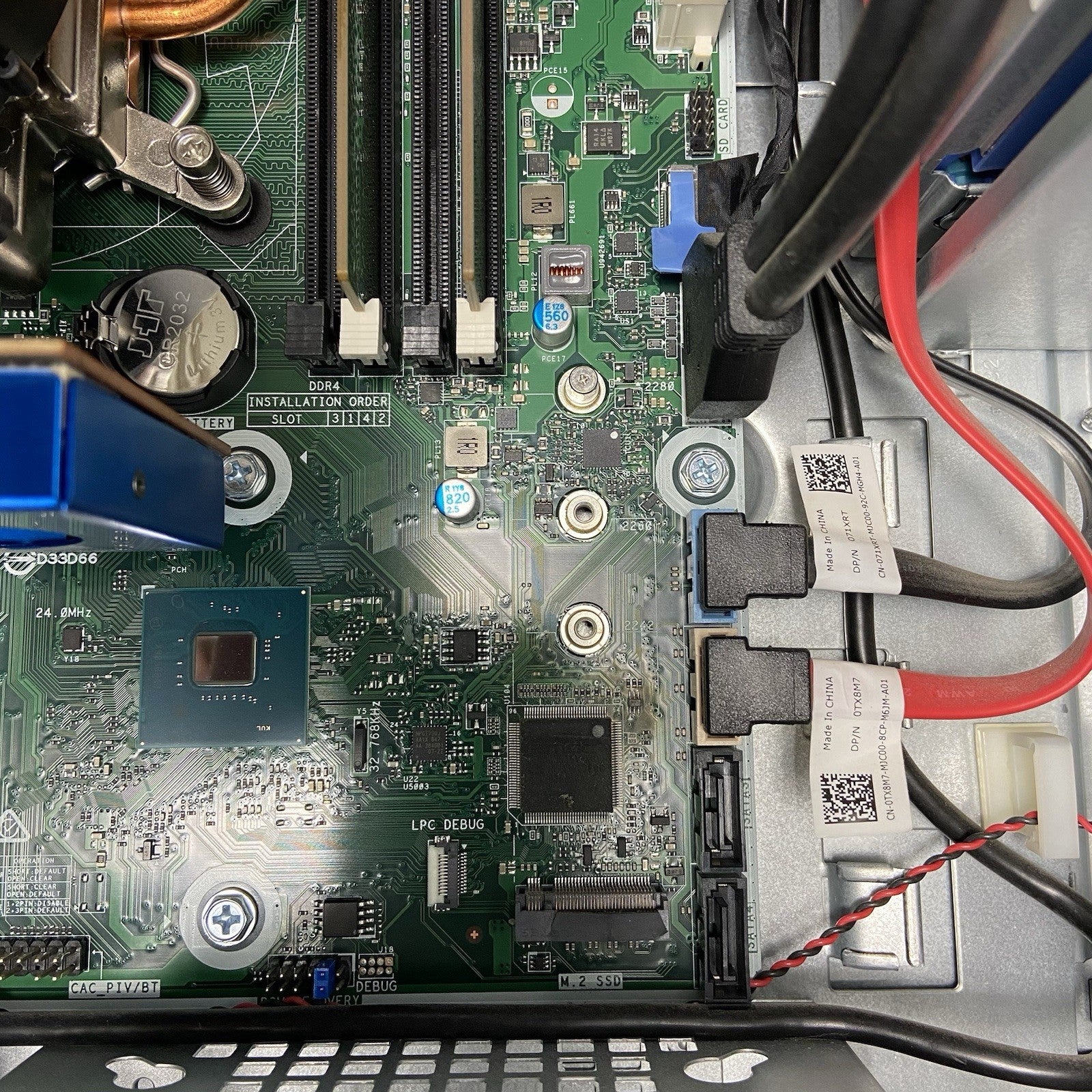Dell Precison 3630 Tower Intel Core i7-8700K 3.7GHz 16GB RAM WX3100 No HDD/OS12