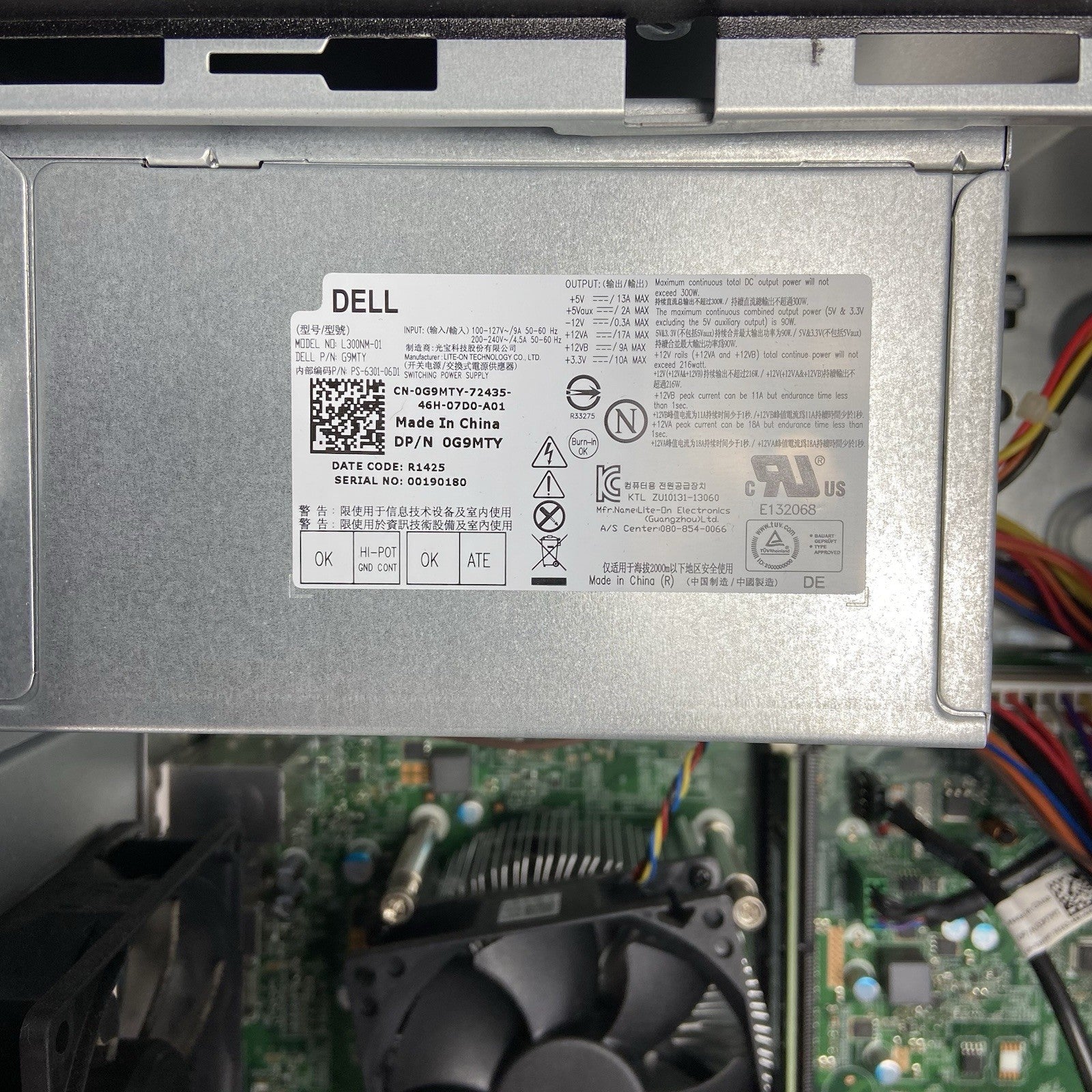 Dell Inspiron 3847 MT Intel Core i5-4460 3.2GHz 4GB RAM No HDD No OS10