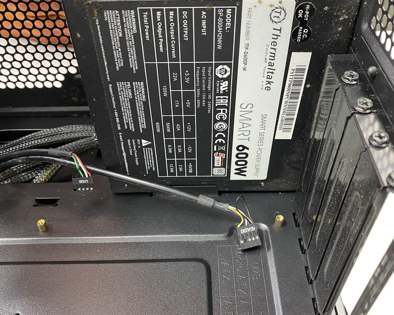 Cooler Master CM 590 III Mid-ATX Computer Case with 600W Power Supply