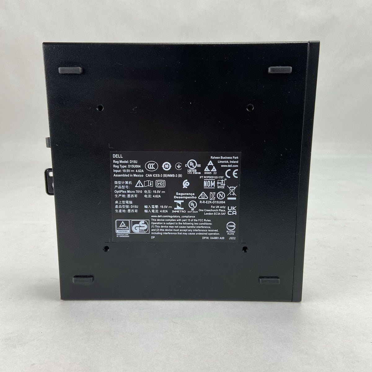 Dell Optiplex Micro 7010 MFF Intel Core i5-13500T 4.6GHz 8GB RAM No AC/HDD/OS4