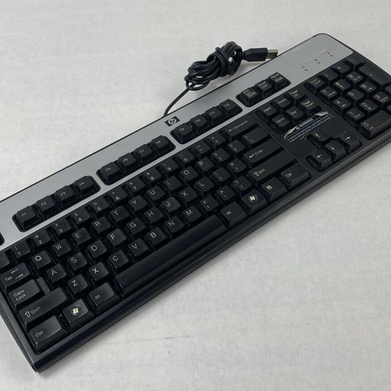 Lot of 4 HP KU-0316 USB Keyboard Tested