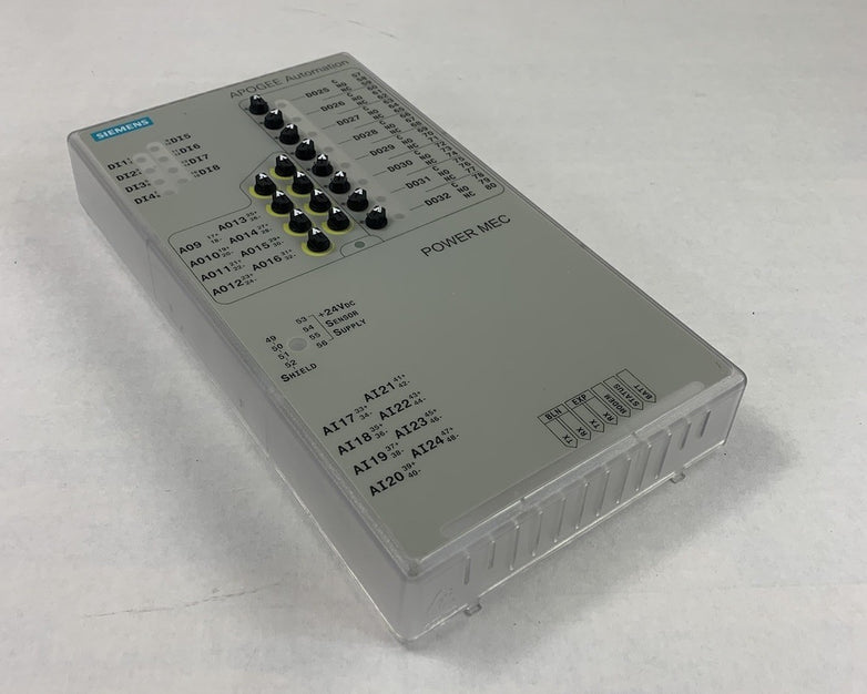 Siemens Apogee Automation Power Mec Front Cover