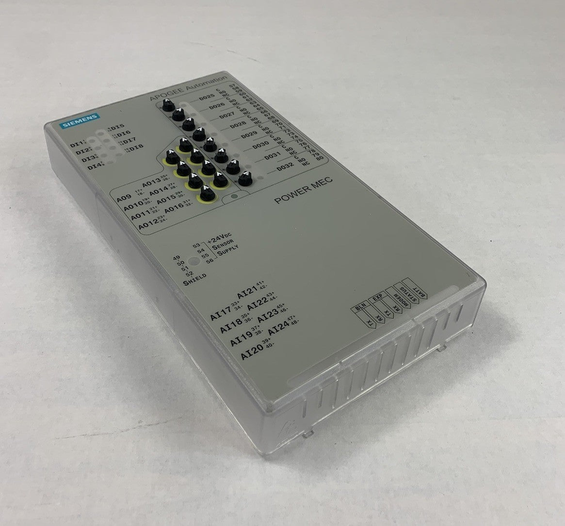 Siemens Apogee Automation Power Mec Front Cover