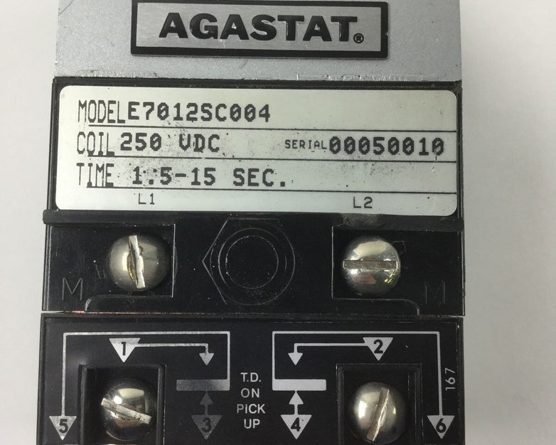 Agastat E7012SC004 Relay