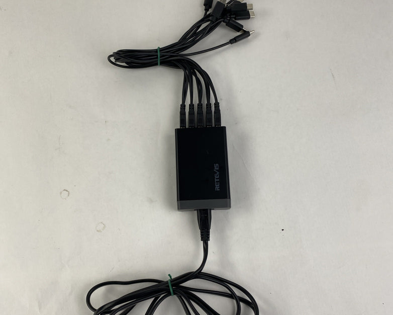 Retevis RTC501 USB C Charger 5 USB Slots