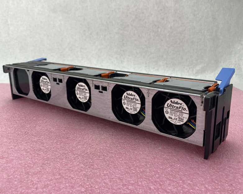 Dell R710 GY080 Power Edge 5 Cooling Fan Slots Missing 1 Fan Untested