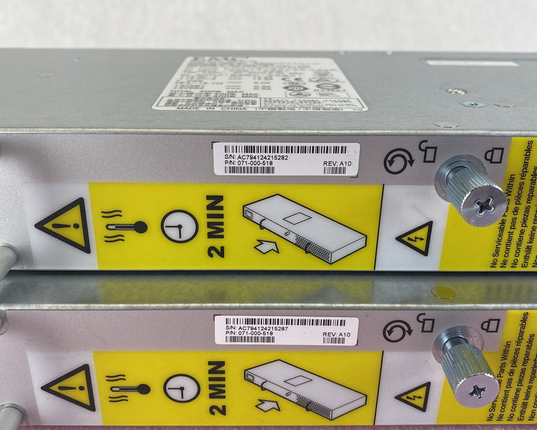 EMC 071-000-518 400W DAE Hot-Swap AC SG7008 server power supply Lot of 2